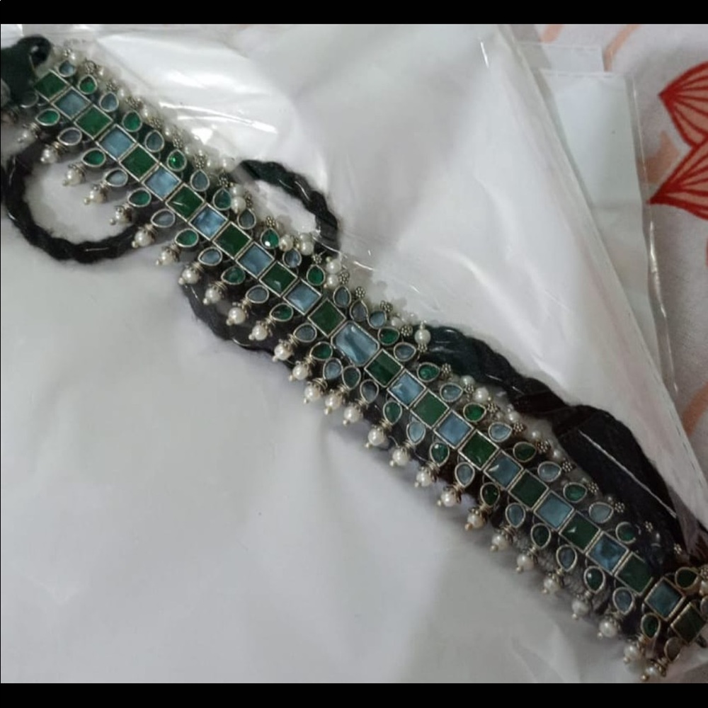 German Silver Oxidized Silver Set - image 2